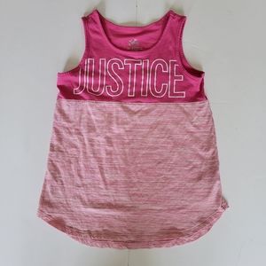 💚5/$20💚Justice Girls Color Block Tank Top Size 10